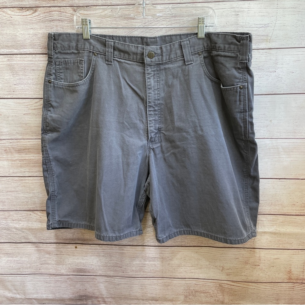 CARHARTT REGULAR FIT GRAY SHORTS